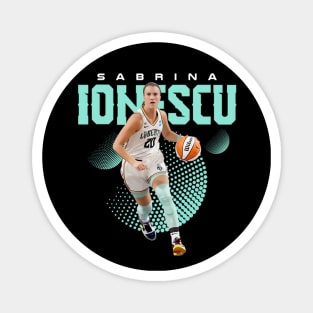 Sabrina Ionescu Cool Retro Sabrina Ionescu Magnet